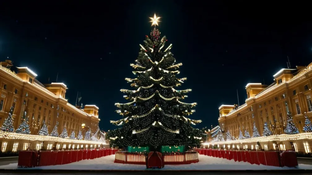 У Нью-Йорку знову засяяла різдвяна ялинка біля Рокфеллер-центру