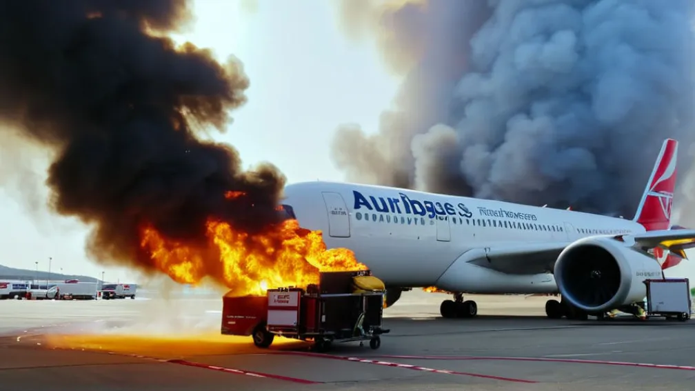 У Сан-Паулу Літак Загорівся: 180 Пасажирів Евакуйовано