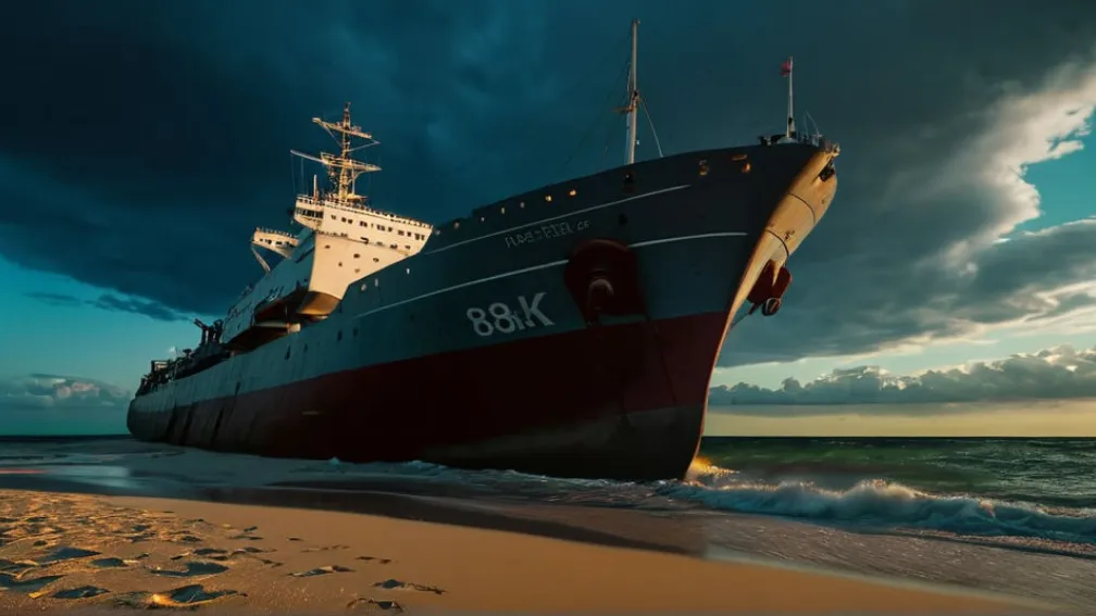 Похоронне судно сіло на мілину біля острова Юіст: Пасажирів врятовано