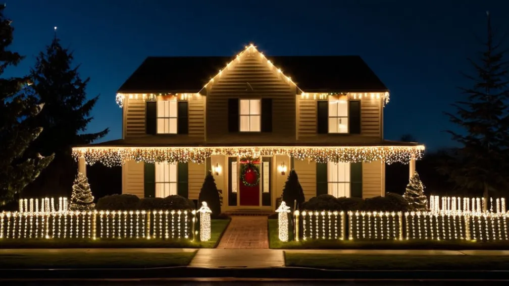 Різдво на дотик: Німець-ентузіаст перетворив свій будинок на інтерактивне світлове шоу