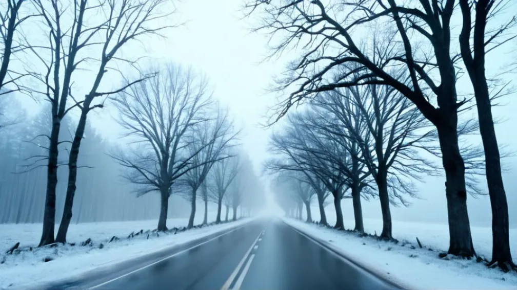 Синоптики попереджають: Мороз, туман, ожеледиця! Будьте обережні на дорогах