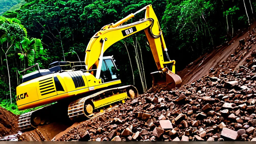 Масштабний зсув ґрунту в Індонезії: будівельні роботи після мусонних дощів спричинили обвал