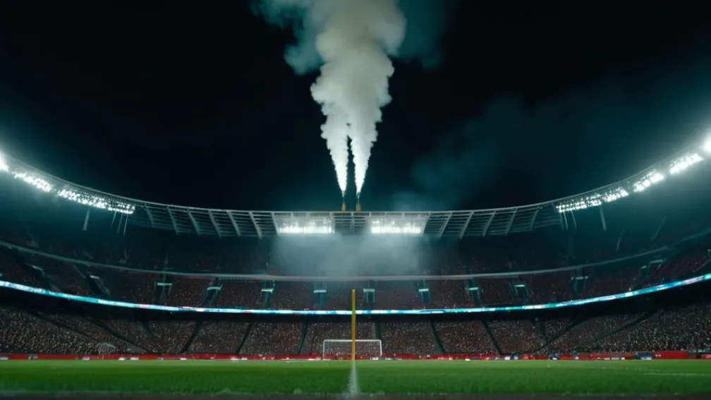 Футбольний матч "Аякс" – "Гронінген" перервано через піротехнічний скандал