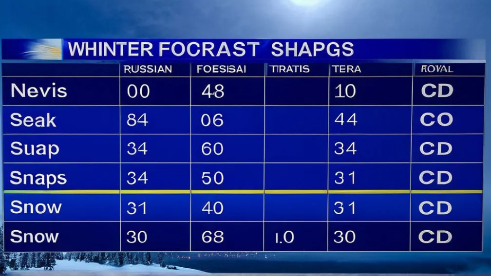 Прогноз погоди на початок зими: від м'якої погоди до можливого різкого похолодання