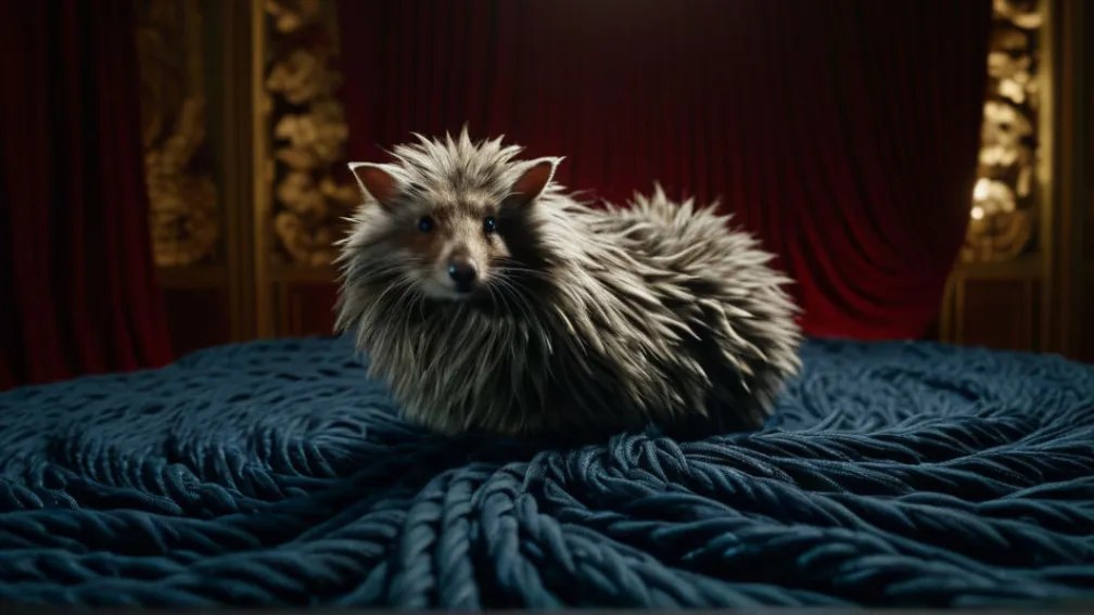 Відео, що шокувало: Жінка в сукні з живих пацюків стала вірусною зіркою