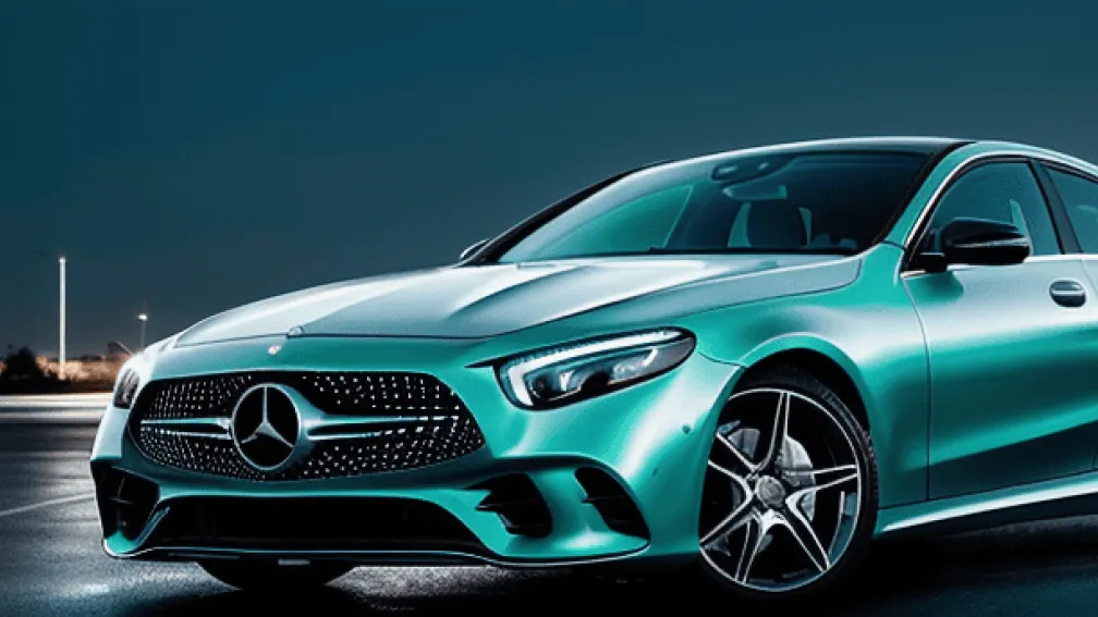 Не дивуйтесь! Ось у чому справа - Mercedes виводить бірюзове світло на українські дороги