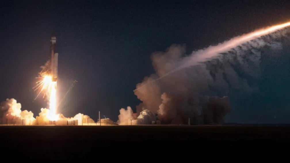 Вибух ракети SpaceX: уламки падають з неба – відео катастрофи