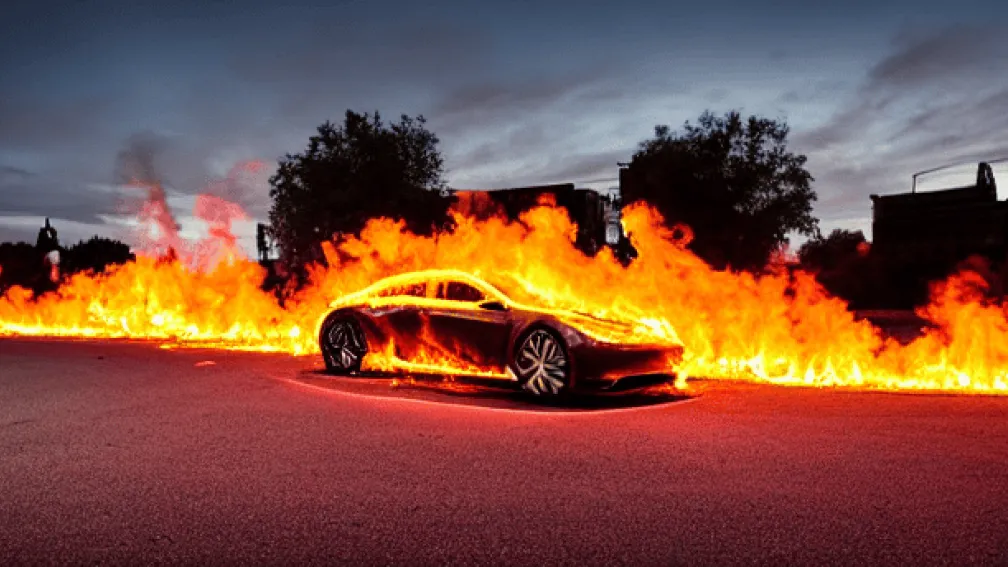 У Берліні спалахнули чотири Tesla: Поліція розслідує підпали електрокарів