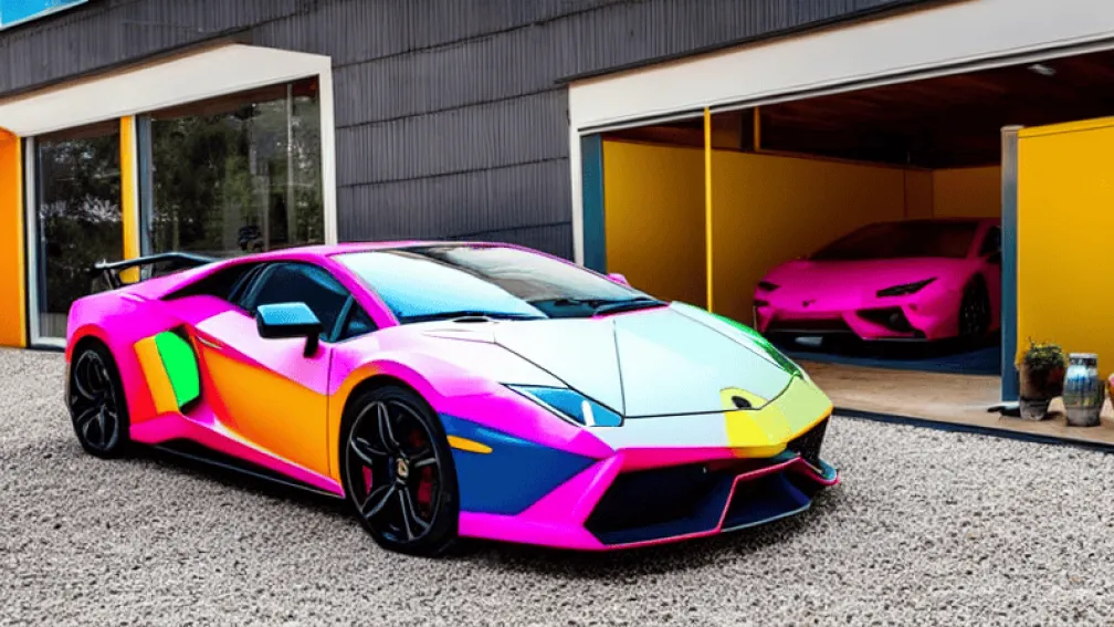Картонний Lambo підкорює інтернет: креатив без подряпин