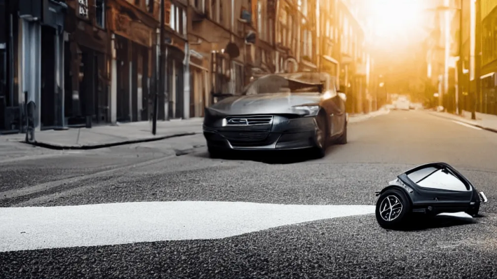 У Міндені літня жінка на електроскутері зіткнулася з VW