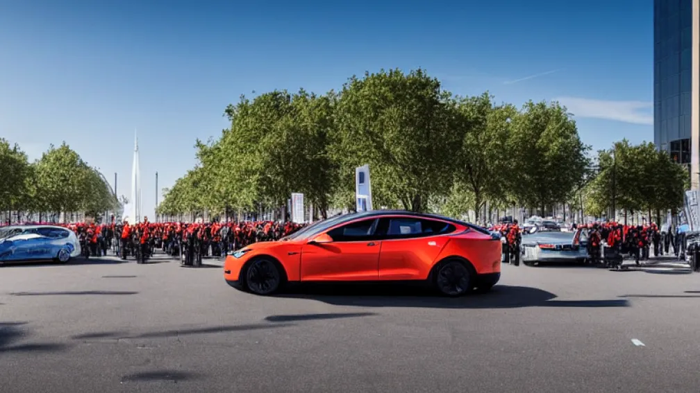 Атака на Tesla в Берліні: Затримано вандалів