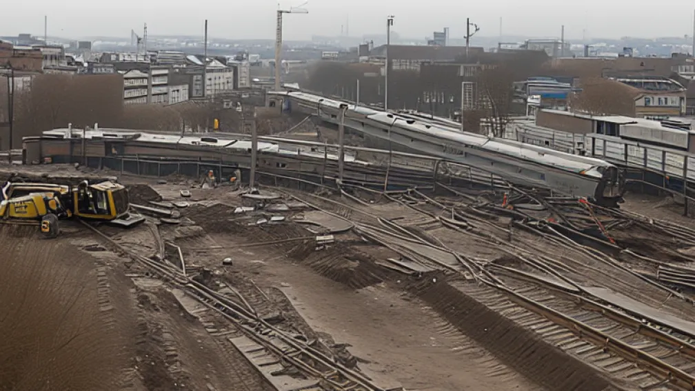 Берлін: Знесення мосту A100, рух S-Bahn зупинено