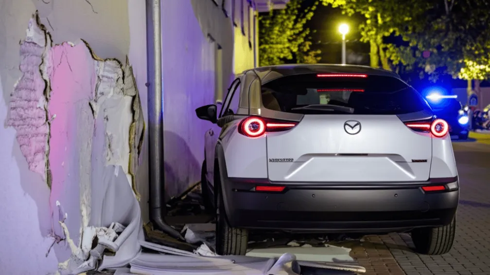 У Рансвайлері підлітки на Mazda врізалися в будинок