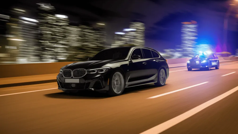 Нічна погоня BMW: 220 км/год від поліції в Льобау