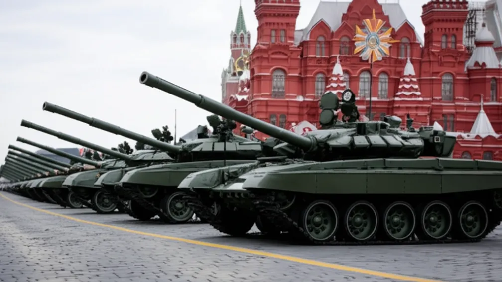 Нові танки для параду Путіна до 9 травня