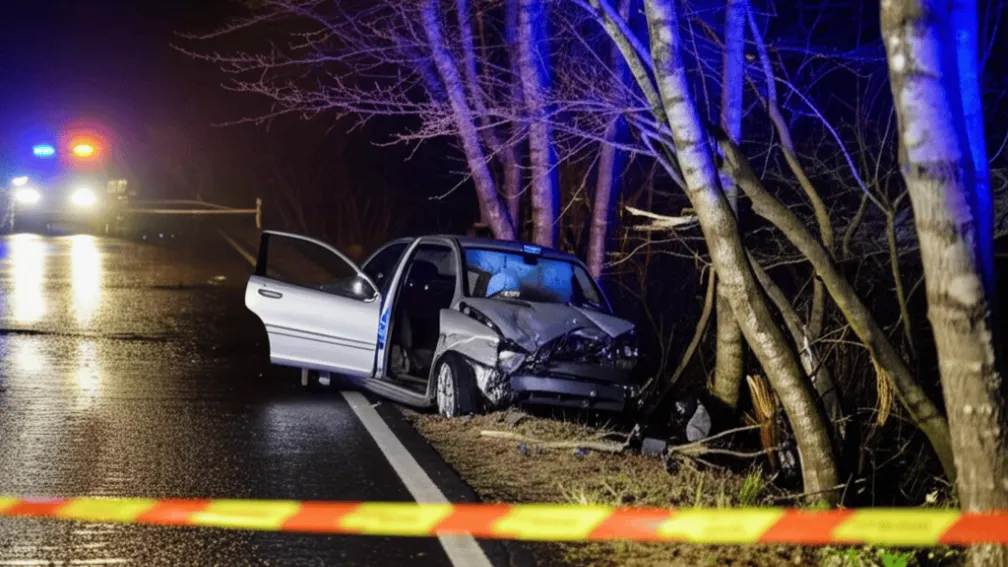 Трагічна ДТП: Mercedes врізався в дерево – водій загинув