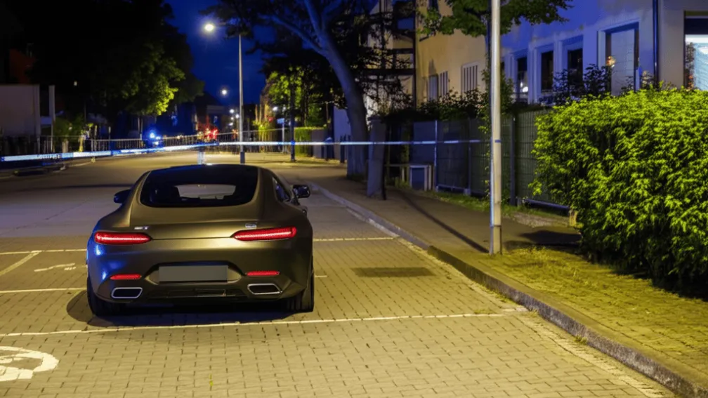 «Викрадення Mercedes-Benz AMG GT S Coupé в Барсінгхаузені»
