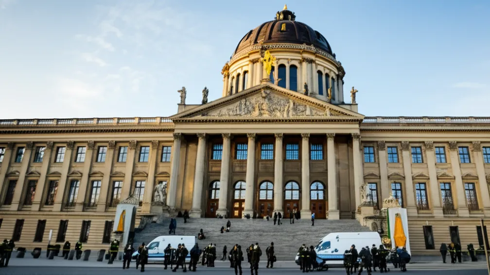 Поліція Берліна реагує на проізраїльських протестувальників в університеті Гумбольдта