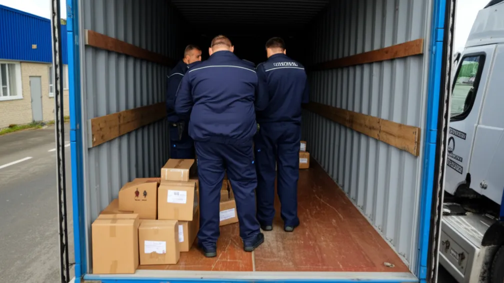 Китайські метальні зірки та електрошокери: у Німеччині затримали вантажівку з 4000 одиниць зброї