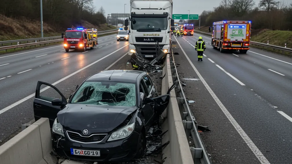 Смертельна ДТП на A9: водій вантажівки розчавив легковик