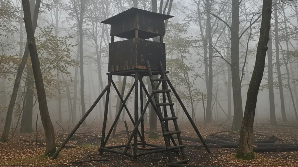 У Герзумі згоріла мисливська вишка: поліція розслідує