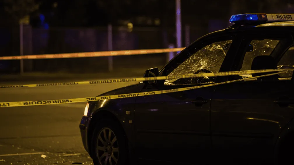 У місті Еркеленц злодії розбили вікно Mercedes