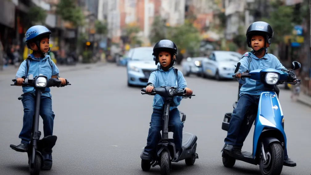 Руссельсхайм: Поліція зупинила 11-річного хлопчика на E-Scooter