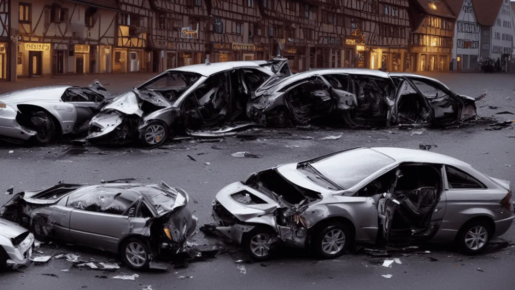 Вольфенбюттель: Водій тікав від поліції та спричинив аварію