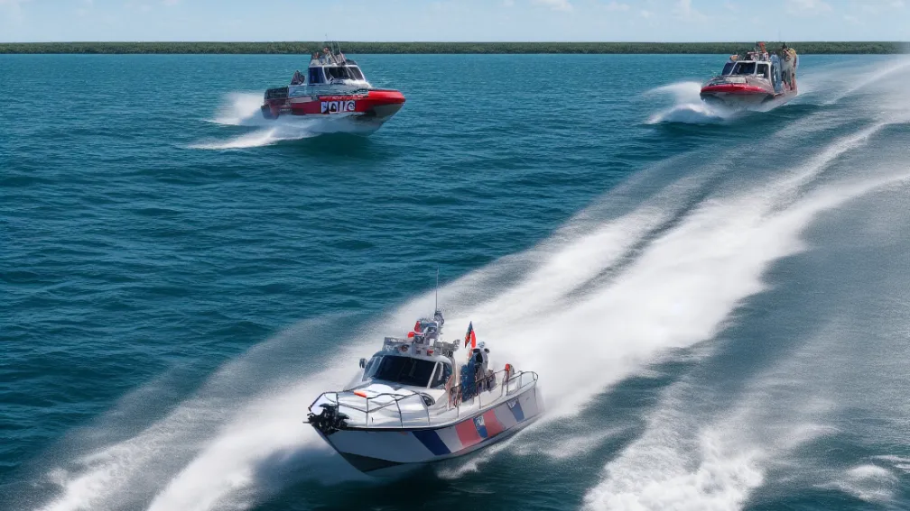 Морська поліція Флориди зупинила безконтрольний човен