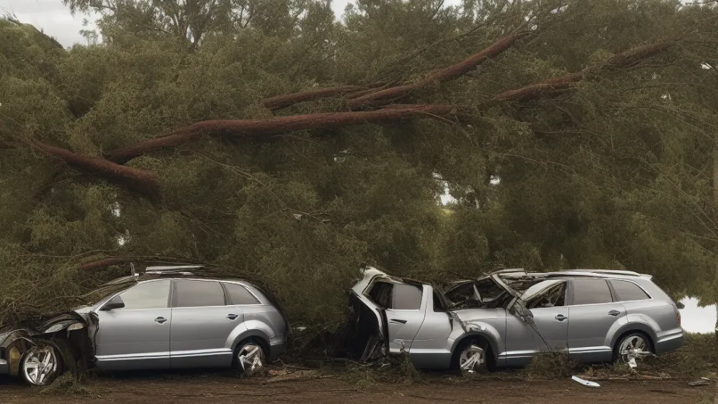 ДТП в Еркpаті: Водій Audi заснув за кермом та потрапив в аварію