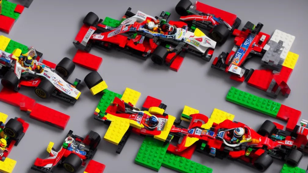 Несподівана акція перед Гран-прі Маямі: Ferrari «зшахраювала» на Lego-гонці Формули-1