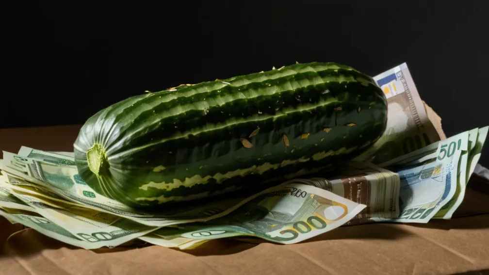 Замість золотої монети за €3300 отримала огірок: зухвале онлайн-шахрайство у Німеччині