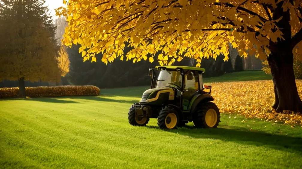 Пізня осінь у саду: чому догляд за газоном не закінчується у жовтні