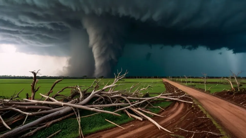 Смертоносний торнадо в Бразилії: п'ять загиблих, десятки поранених на півдні країни