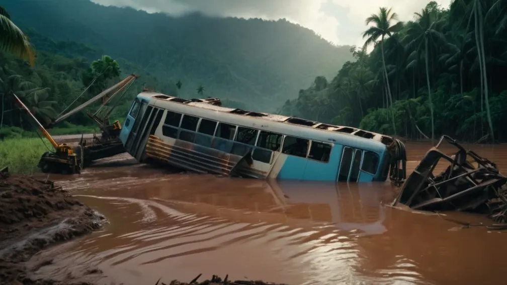 Трагедія в Камбоджі: нічний автобус злетів з моста та впав у річку, 13 загиблих