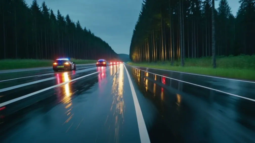 Драматична гонитва в Німеччині: Батько втік з 6-річним сином від поліції на автобані