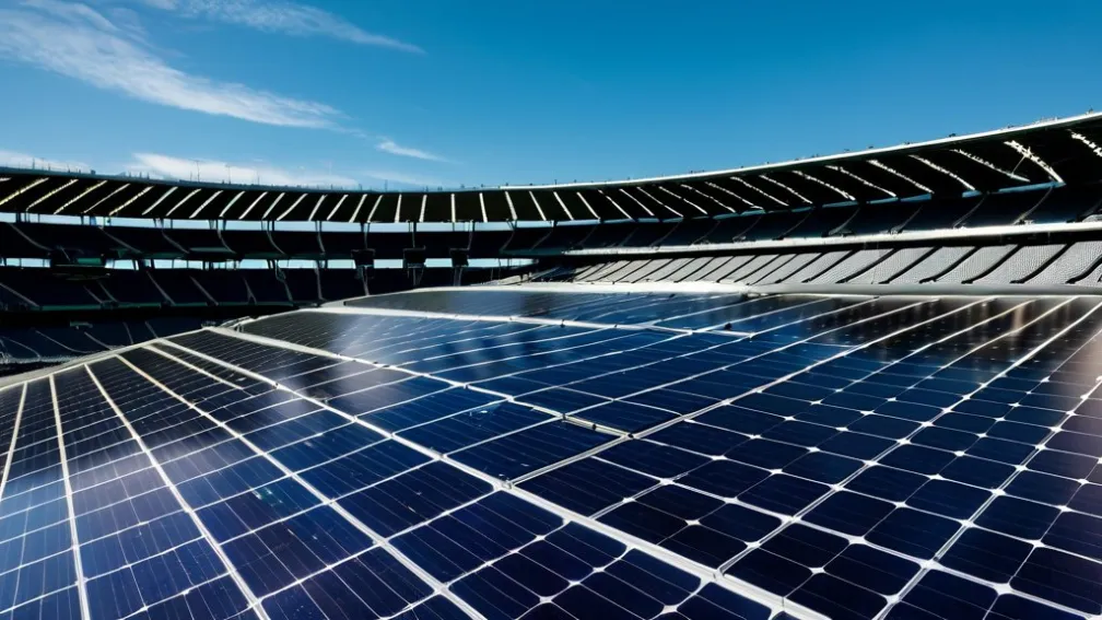 Стадіон "Сигнал Ідуна Парк" у Дортмунді встановив світовий рекорд із сонячної енергії