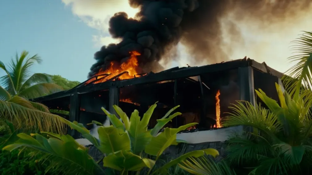 Ураганна стихія чи несправність: на Ямайці згорів ресторан Усейна Болта