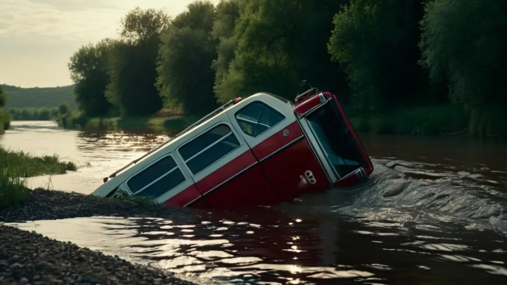 89-річний чоловік на автомобілі VW опинився в річці Ельба, потребував реанімації