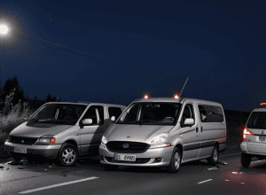 Важка ДТП на трасі B214 у Німеччині: Мікроавтобус врізався у Mini, жінка серйозно травмована