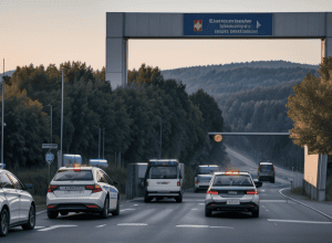 У Німеччині на кордоні затримали словака: мав неоплачений штраф, їхав без страхівки та під наркотиками