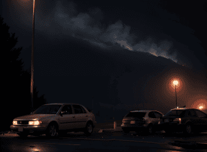 У Берліні на парковці сталася пожежа: згоріла Tesla, пошкоджено інше авто