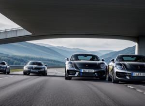 На німецькій трасі A81 поліція зупинила водіїв Porsche з Мексики за небезпечну їзду