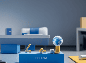 Синій Хоптиміст у подарунок: Міністерка Анналена Бербок отримала незвичайний сувенір
