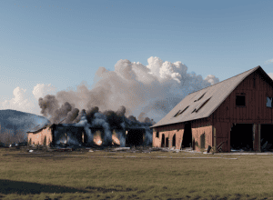 У Баварії діти підпалили сарай: Вогонь знищив будівлю та техніку