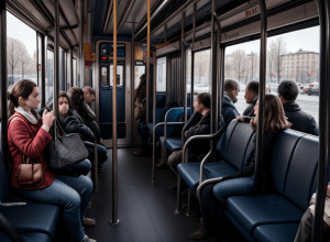 У Франкфурті чоловік погрожував пасажиру автобуса зброєю: поліція затримала зловмисника