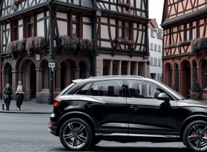 У Німеччині скутеристи напали на Audi: водійку переслідували та пошкодили авто