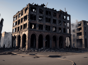 Масштабна пожежа зруйнувала колишній гуртожиток в Оснабрюку, Німеччина