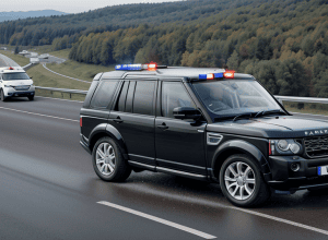 У Німеччині на автобані А7 перекинувся Land Rover: двоє постраждалих, загинув собака