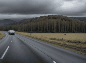 Автомобіль Opel злетів у кювет у Німеччині: водій не постраждав